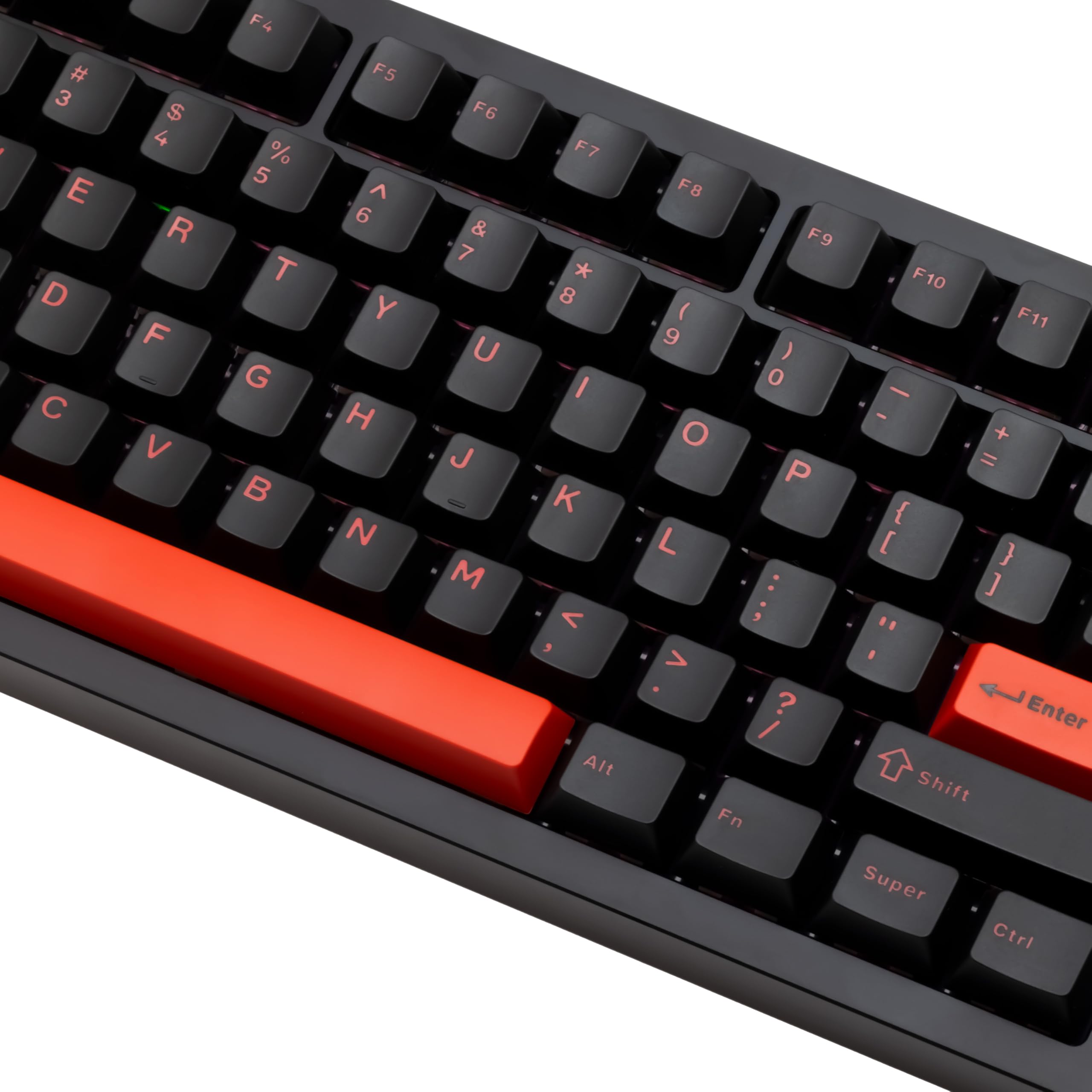 【新品】日本語キット付 WOBKEY CRUSH80 LITE ブラック/レッド Amazon | WOBKEY Crush80 メカニカルキーボード 3WAY接続 無線
